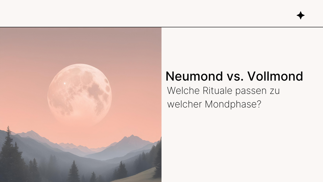 Neumond vs. Vollmond: Welche Rituale passen zu welcher Mondphase?