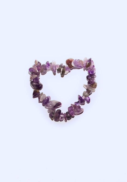 Splitter-Armband Amethyst für mehr Ruhe